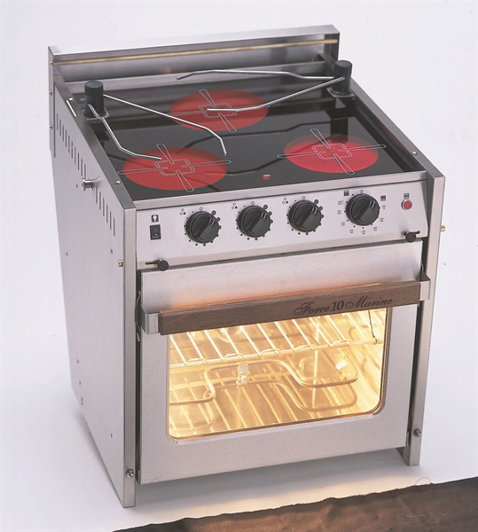 Piket Elektrisch goochelaar Force 10/ENO Elektrische Oven + Keramische Kookplaat 3 pits - Technautic
